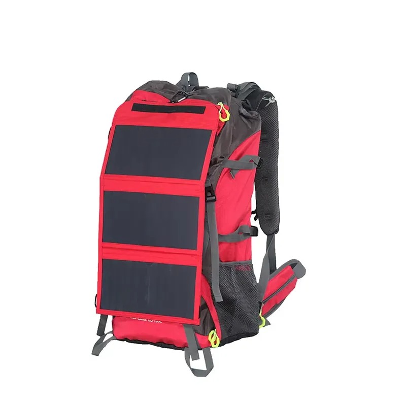 Hiking Backpack Waterproof - Sac à dos solaire intelligent 2026