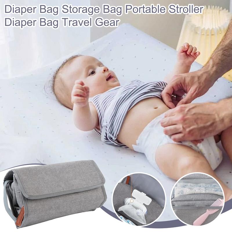 Backpack Diaper Bag - Poudres pour petites couches pliables, sac
