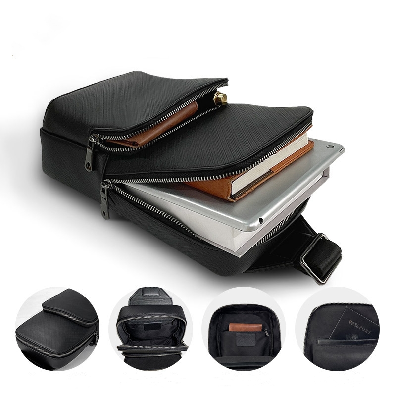Sac à bandoulière en cuir véri - Sling Backpack Shoulder avis et prix