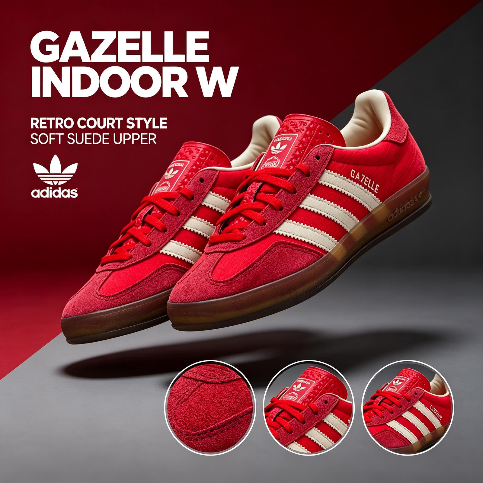 Adidas GAZELLE INDOOR W JS1411 - Adidas Shoes Gazelle avis et prix