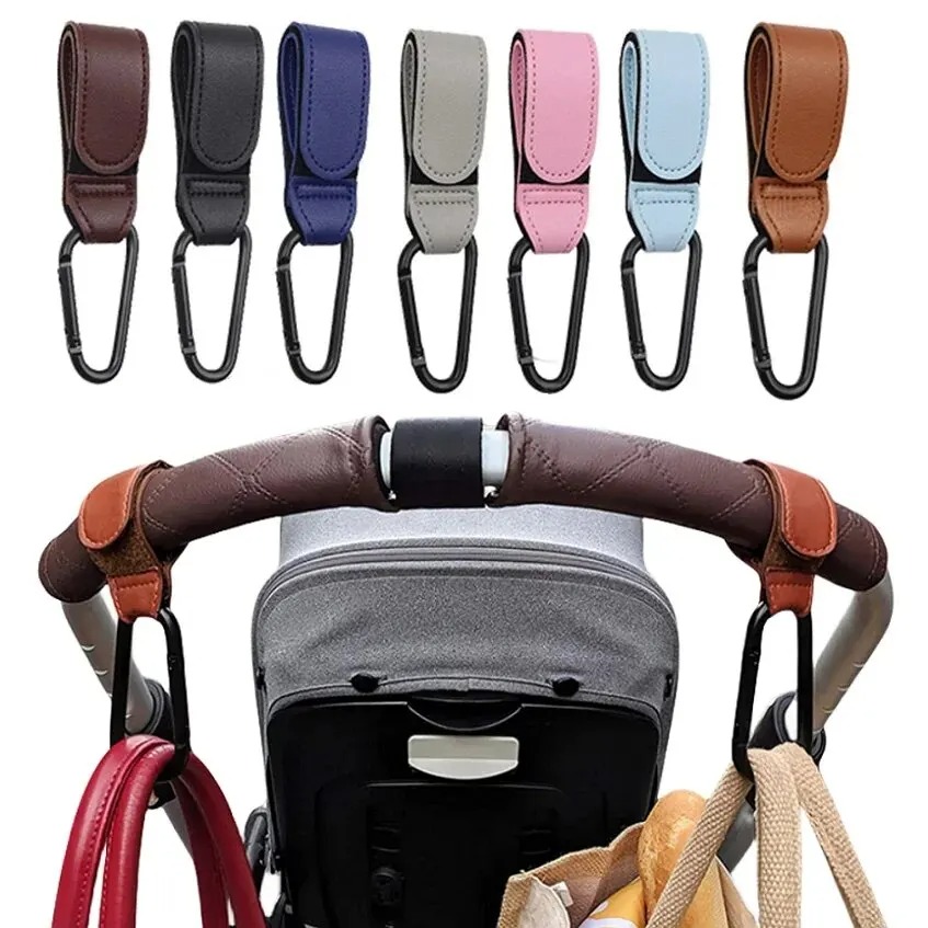 Crochets de chariot en cuir po - Backpack Diaper Bag avis et prix