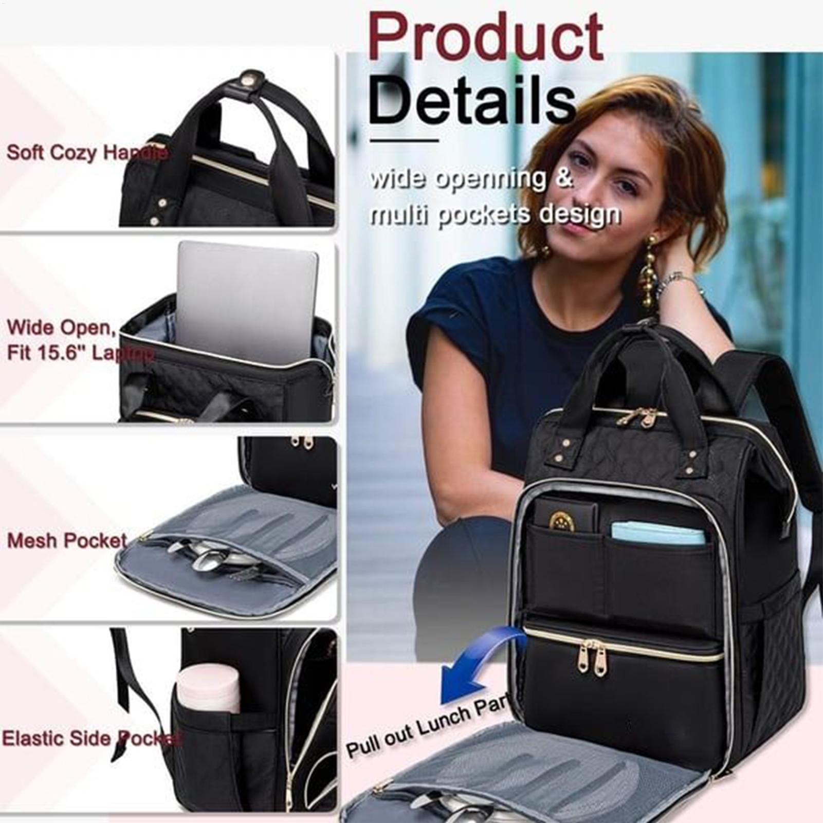 Sac à dos isotherme 2-en-1 pou - Laptop Backpack 15.6 avis et prix